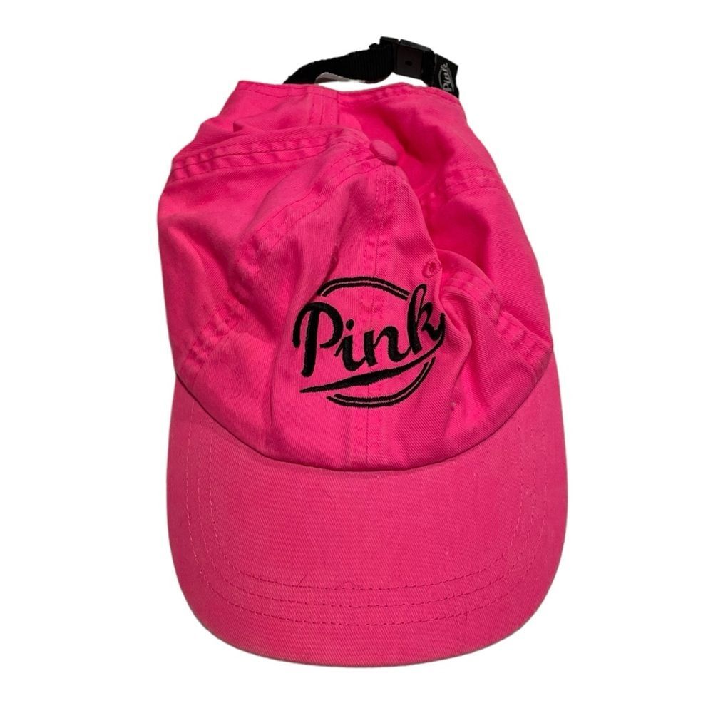 NWOT Victoria’s Secret PINK Neon Logo Baseball Cap